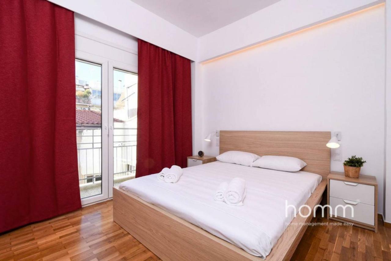 Ferienwohnung 45M² Renovated Flat In Neos Kosmos Roumpesi Str Athen Exterior foto