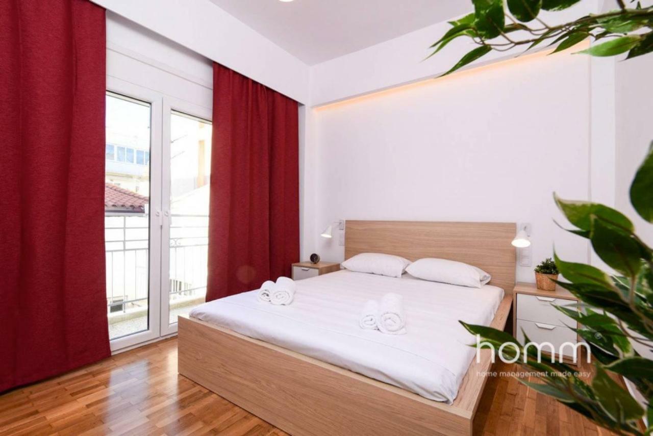 Ferienwohnung 45M² Renovated Flat In Neos Kosmos Roumpesi Str Athen Exterior foto