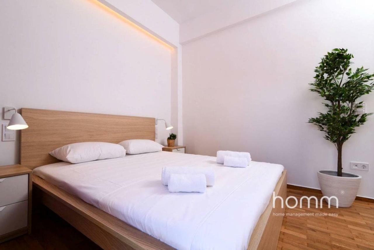 Ferienwohnung 45M² Renovated Flat In Neos Kosmos Roumpesi Str Athen Exterior foto