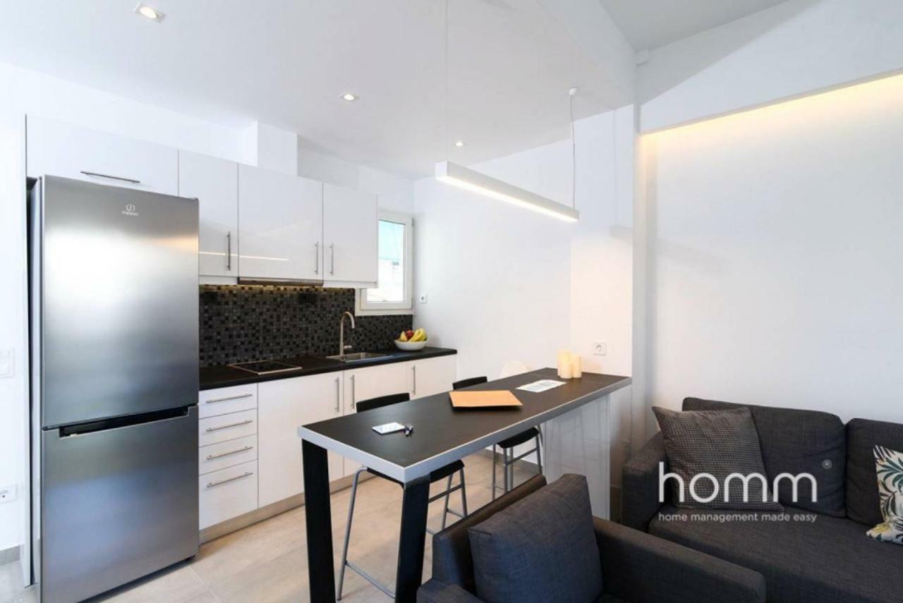 Ferienwohnung 45M² Renovated Flat In Neos Kosmos Roumpesi Str Athen Exterior foto