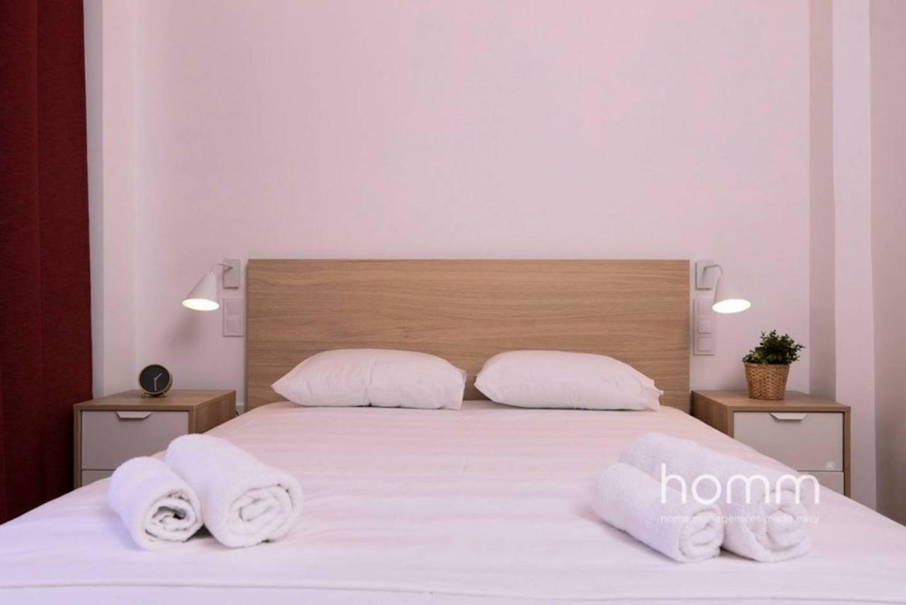 Ferienwohnung 45M² Renovated Flat In Neos Kosmos Roumpesi Str Athen Exterior foto