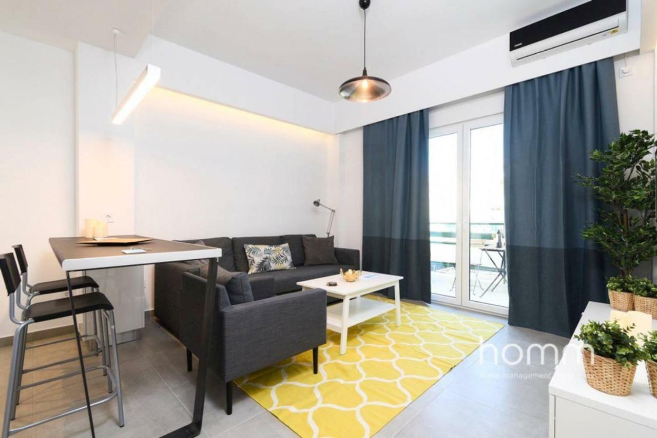 Ferienwohnung 45M² Renovated Flat In Neos Kosmos Roumpesi Str Athen Exterior foto