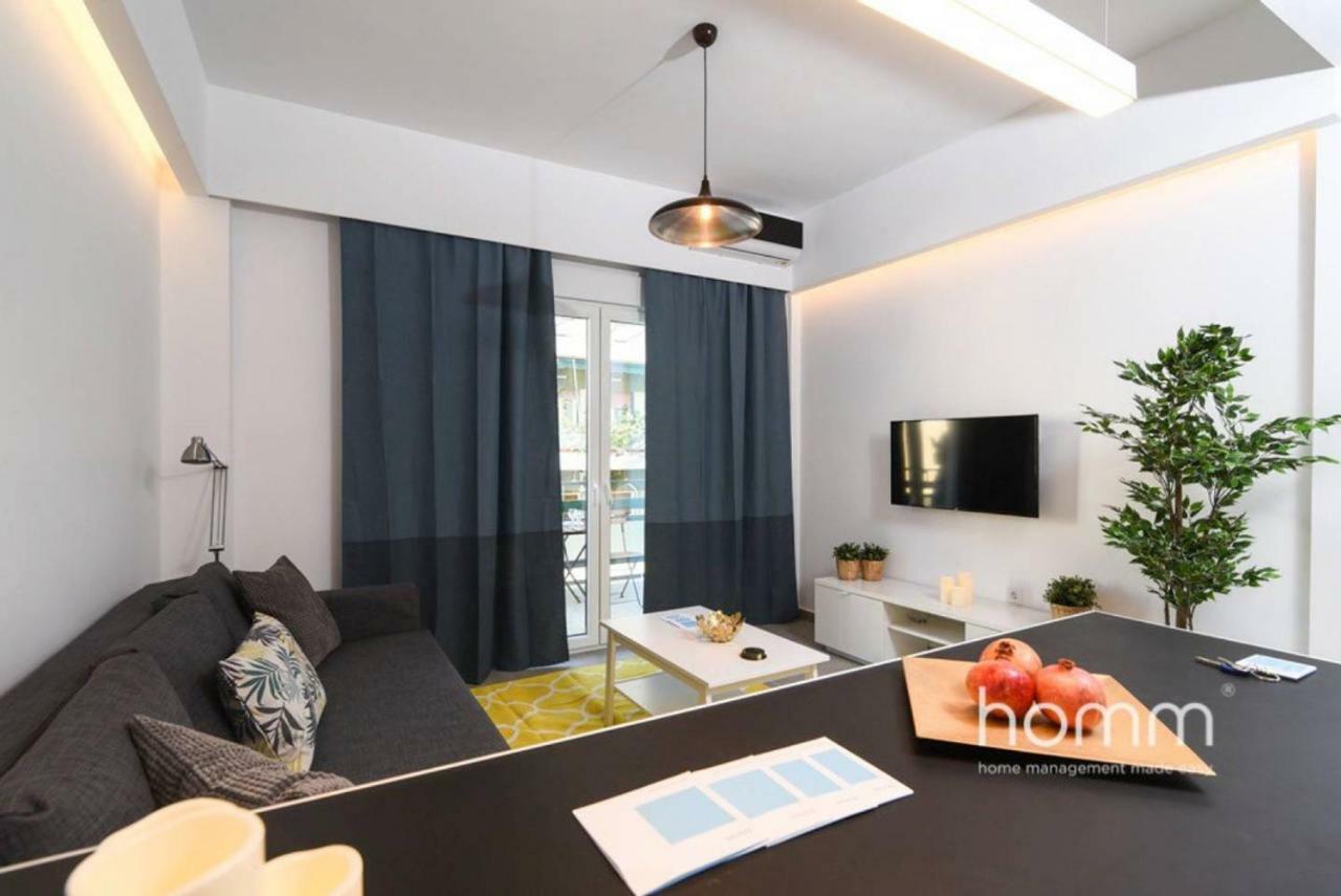 Ferienwohnung 45M² Renovated Flat In Neos Kosmos Roumpesi Str Athen Exterior foto