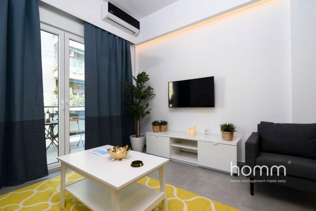 Ferienwohnung 45M² Renovated Flat In Neos Kosmos Roumpesi Str Athen Exterior foto