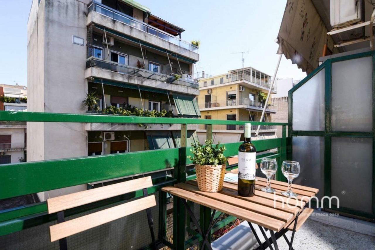 Ferienwohnung 45M² Renovated Flat In Neos Kosmos Roumpesi Str Athen Exterior foto
